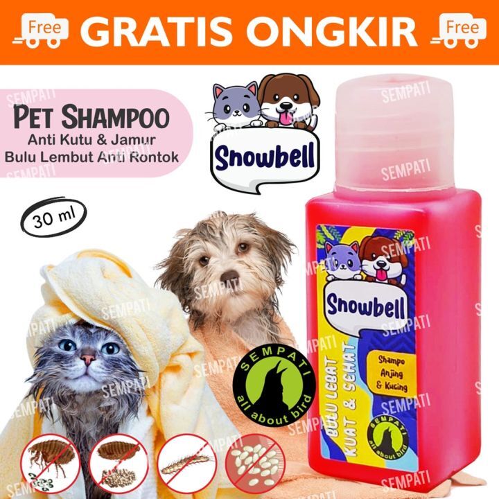 Jual shampo kucing anti kutu jamur Shampoo Kucing Anti Kutu Wangi Tahan ...